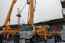 XCMG Official China super brand 58m concrete pump machine HB58V with diesel engine for sale